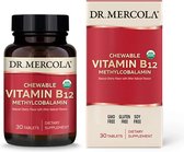 Dr. Mercola - Chewable Vitamin B12- Methylcobalamin - 30 tabletten