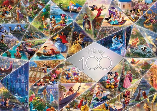 Puzzle 1000 pièces : Disney 100 ans : Vilains