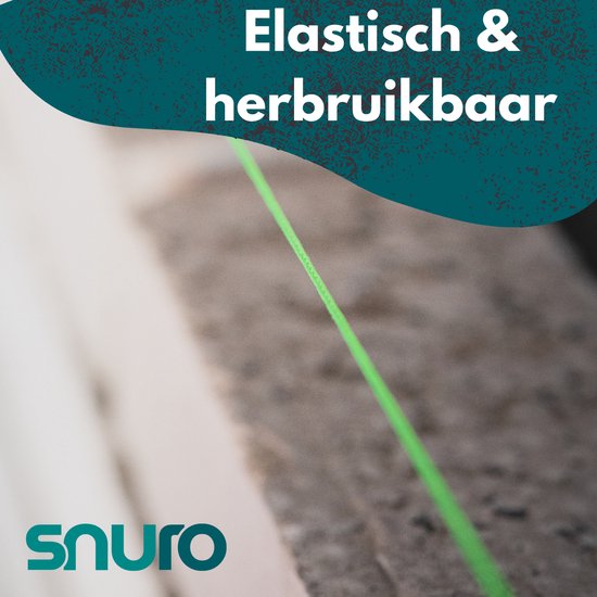 SNURO Corde Nylon Jaune Fluo 2 Mm X 100 M (Lot De 2) – Corde Polyamide Tressée Ultra-Résistante, Visible Et Robuste Pour Maçonnerie, Jardin Et Bricolage