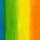 Kangaro toonbankrol - kraft rainbow - 50 cm x 250 meter - 60 gram - K-50089-50