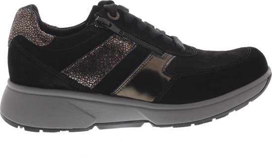 Foto: Dames veterschoenen xsensible tokio black zwart maat 40