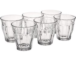 Duralex Picardie Waterglas klein - 160 ml - Gehard glas - 6 stuks