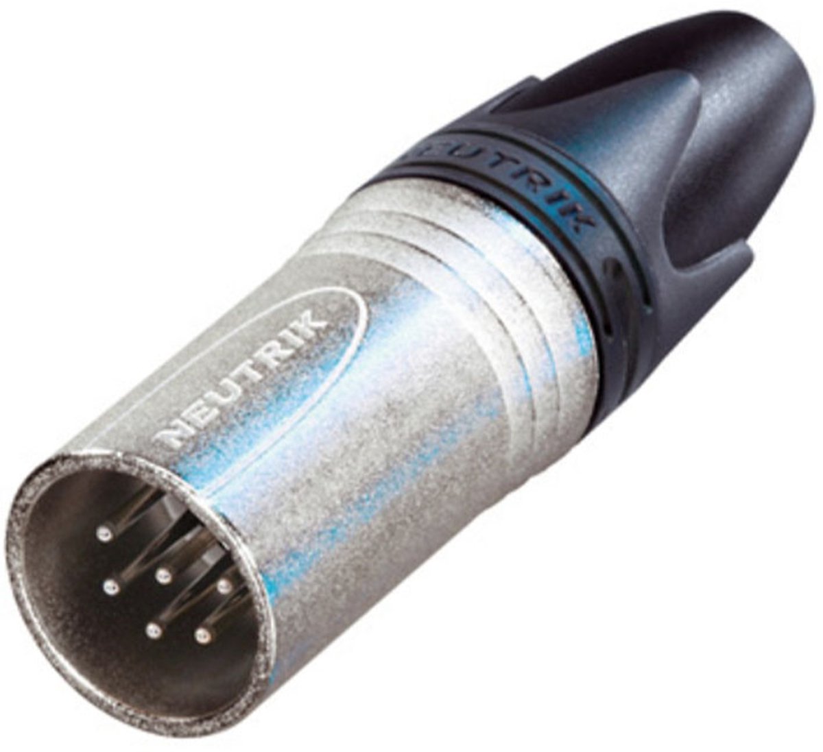 Neutrik NTR-NC6MXX Xlr Cable Plug 6 Cable Plug/straight Xx Soldeer Connecties Nickel-plated