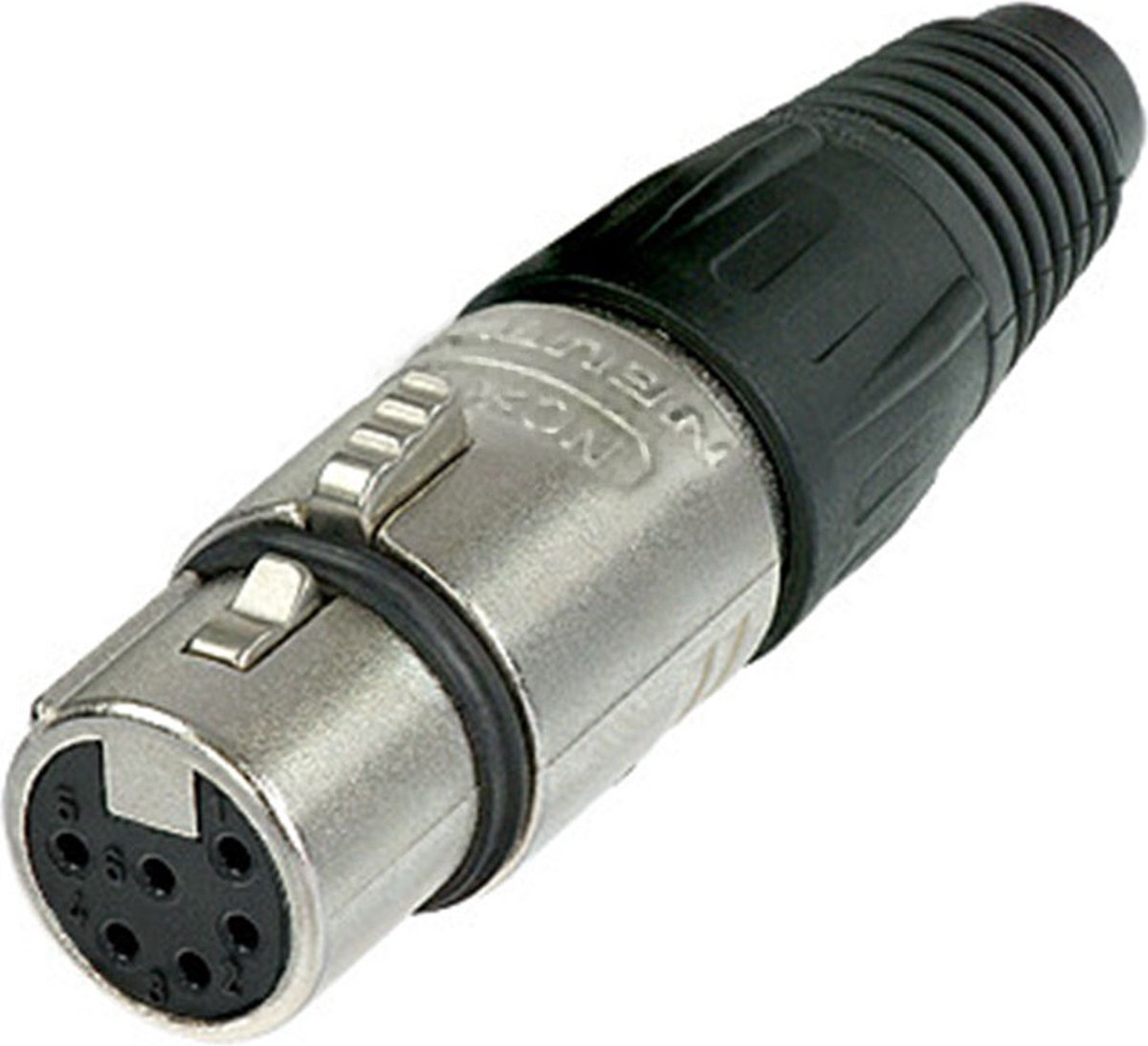Neutrik NC6FX XLR Connector - 6-pins - Vrouwelijk - Per 1 stuk(s)