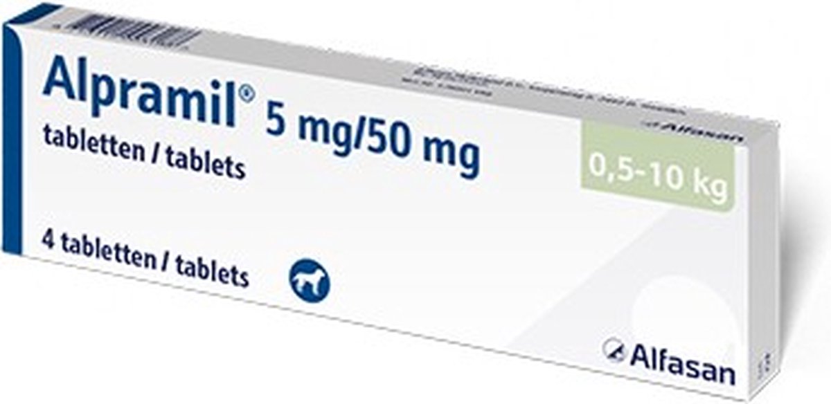 Alpramil Ontworming - Kleine Hond - 4 tabletten