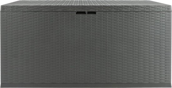 350L Kussenbox, Outdoor Opbergbox met Handvat en Wielen Waterdicht,  120x51x60cm | bol.com