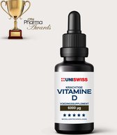 Vitamine D - Vitamine - Bébé - Enfant - Adultes - Gouttes - D3 - Bio Oil - Vegan - Alimentation - Pipette - BioSwissPharma - MyCell Enhanced Technology® - 10ML - 200 gouttes - 3 μg