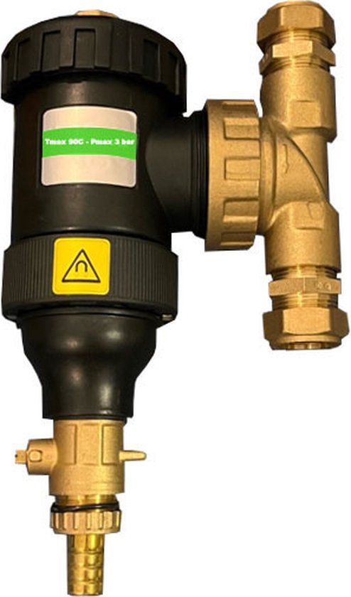 CALEFFI XF - Magnetische vuilafscheider met easy clean filter