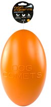 Dog Comets Pan-Stars - 30 cm - Hondenspeelgoed - Hondenbal - Geschikt voor grote honden - Drijvend - Oranje - L