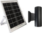 Dimbare solar buiten wandlamp - Seth