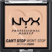 Compact Powders NYX Can't Stop Won't Stop Light Medium (6 g)