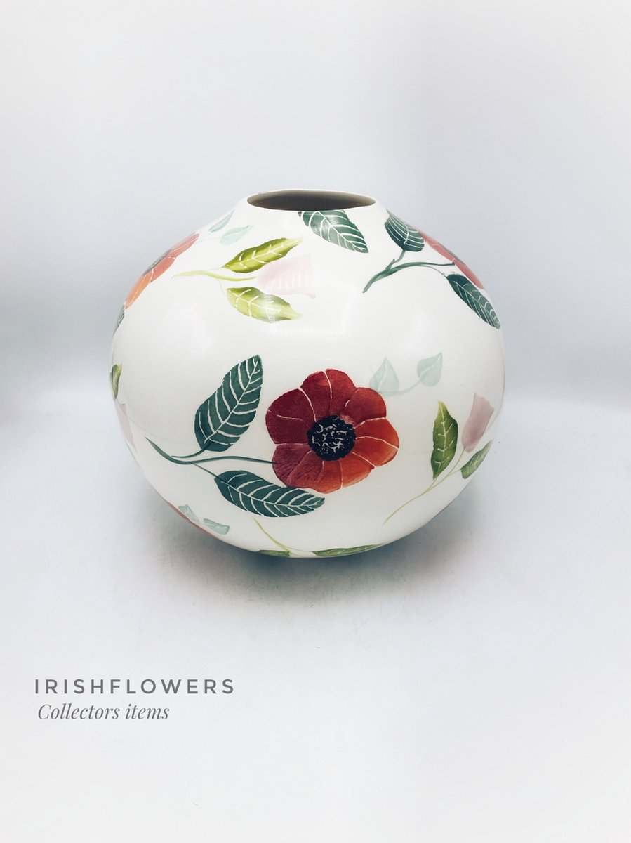 Vaas - Villa Pottery - Decoratie - Bloemenvaas - Woondecoratie - Handgemaakt - Keramiek - Red Garden 2_2