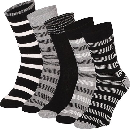Katoenen herensokken | Multi | | 10-Pak | Voordeelpak sokken | Heren sokken | Sokken 43 46 | Apollo