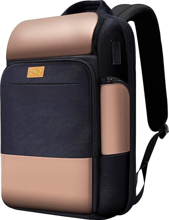 Sac à dos pour ordinateur portable 17,3 pouces, grand sac étanche antivol pour  ordinateur portable avec chargement par port USB, sac à dos élégant pour le  travail et les voyages d'affaires 