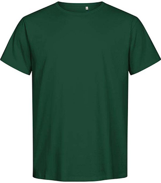 Herenshirt 'Premium-T Organic' met ronde hals Forest - 6XL