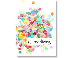 Uitnodigingskaarten - Volwassenen - Kaartenset van 20 stuks - A6 formaat - Gratis Verzonden