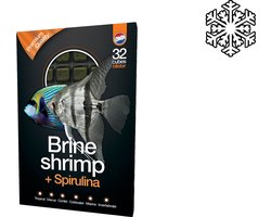 DS Artemia & Spirulina diepvriesvoer 100 gram | blister met porties Diepvries