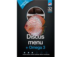 DS Discus Menu & Omega3 diepvries visvoer 100 gram | 32 blokjes Diepvries