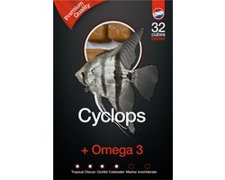 DS Cyclops & Omega3 diepvries visvoer | 100 gram | 24 blokjes Diepvries