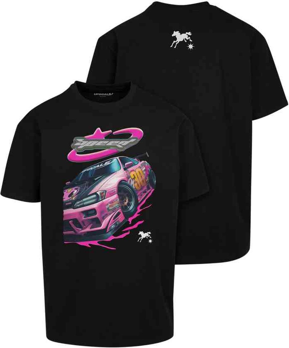 Mister Tee Speed Heavy Oversize Heren T-shirt M Zwart