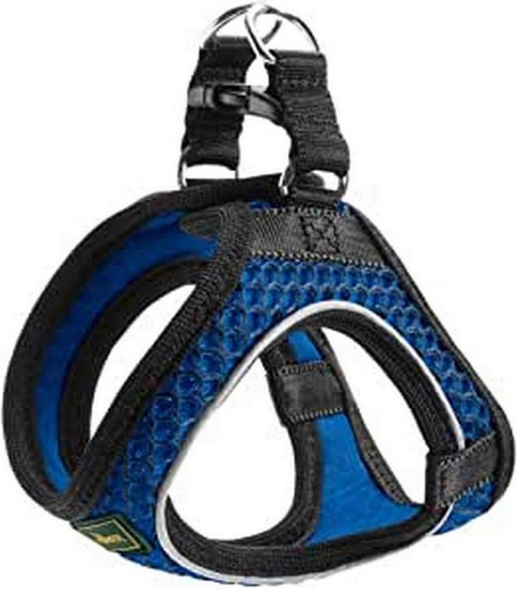 Hondentuigje Hunter Hilo-Comfort Blauw Maat XXS (26-30 cm)