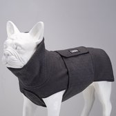 Lindo Dogs - Manteau pour chien - Vêtements pour chien - Sweat Chiens - Polaire - Gris cendré - Grijs - Taille 1