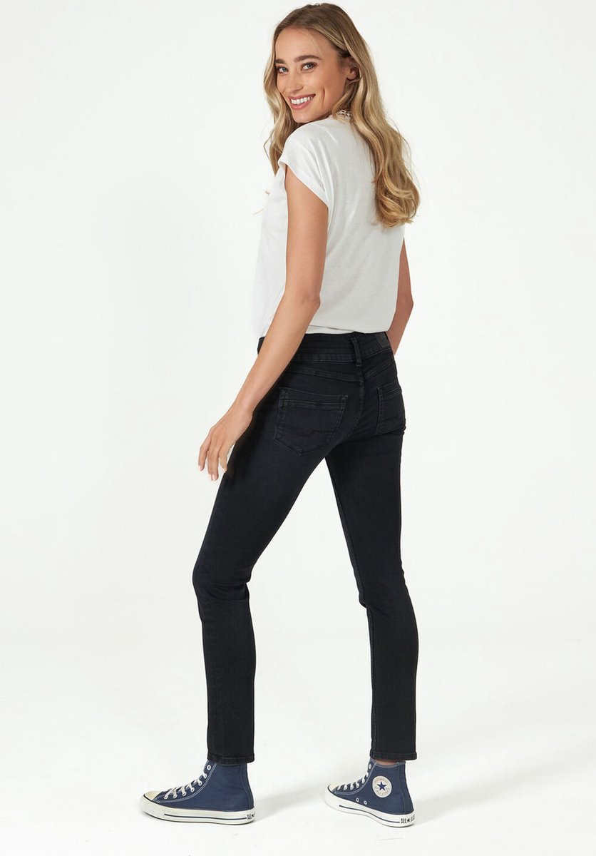 Tripper VERONA Dames Slim Fit Jeans Zwart - Maat W26 X L30