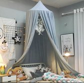 IL BAMBINI - Grande moustiquaire Bébé pour Chambre de bébé - Lit bébé - Blue - bleu clair - Polyester
