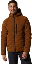 Mountain Hardwear Stretch Down Hooded Jacket - Donsjack - Heren Golden Brown S