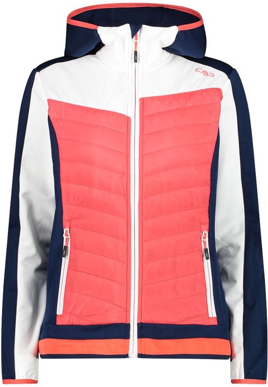 CMP Fix Hood Hybrid 31E5736 Jasje Dames - Blue / Red Kiss - XS