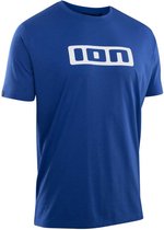 Ion Logo Dr T-shirt Met Korte Mouwen Blauw M Man