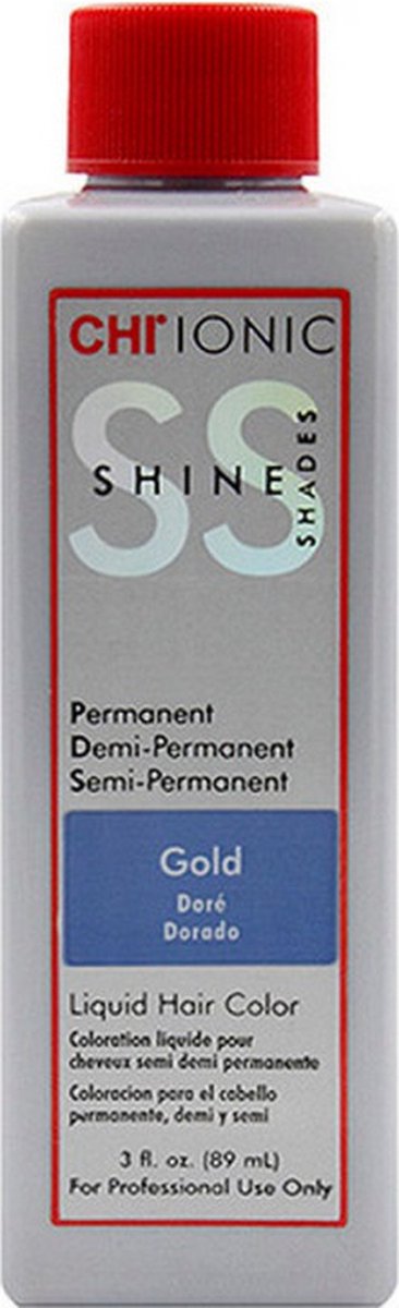 Permanente Kleur Chi Ionic Shine Shades Farouk Gouden