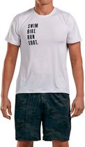 Zoot Ltd Run T-shirt Manche Wit XL Homme