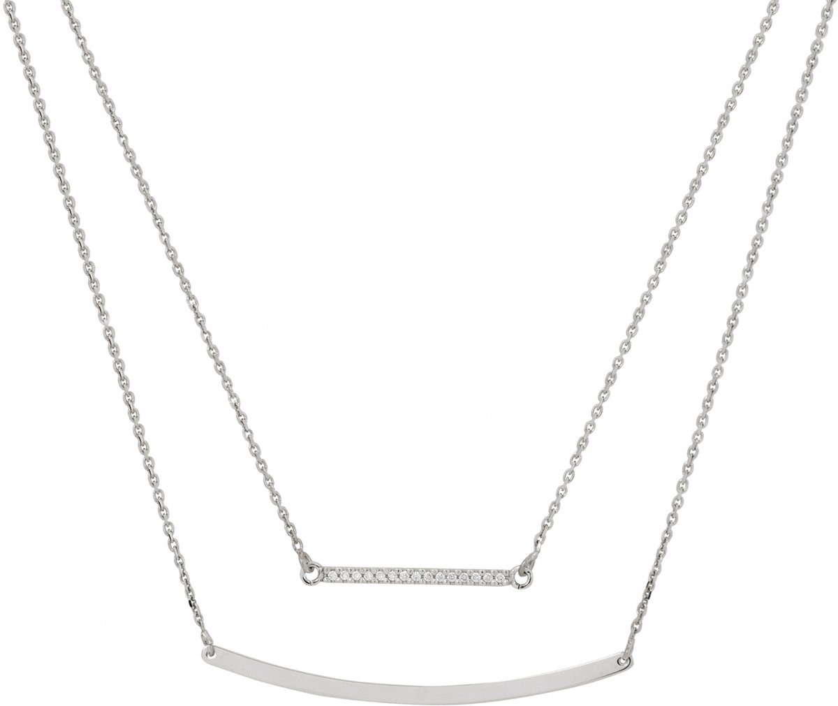 Silver Lining 102.0568.48 Collier Zilver - 48cm