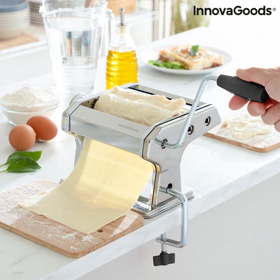 Innovagoods - Pastamachine - Zelf Pasta Maken - Keukengerei - Aluminium van InnovaGoods — afbeelding 4