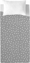 Bovenblad Popcorn Love Dots (180 x 270 cm) (Bed van 105/110)
