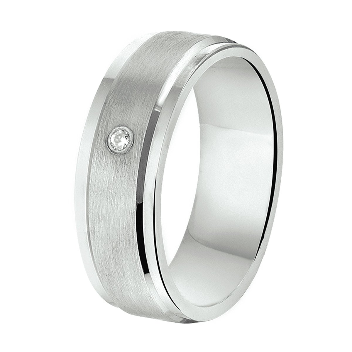 Ring A208 - 6,5 mm - met cz - PSN1315465