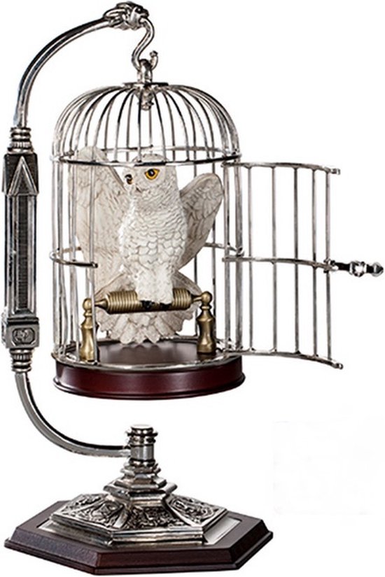 Mini Hedwige en cage - Boutique Harry Potter