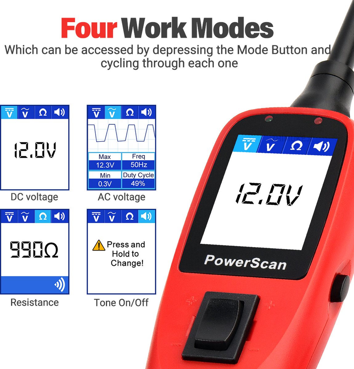 Autel Powerscan PS100 Circuittester thumbnail 3