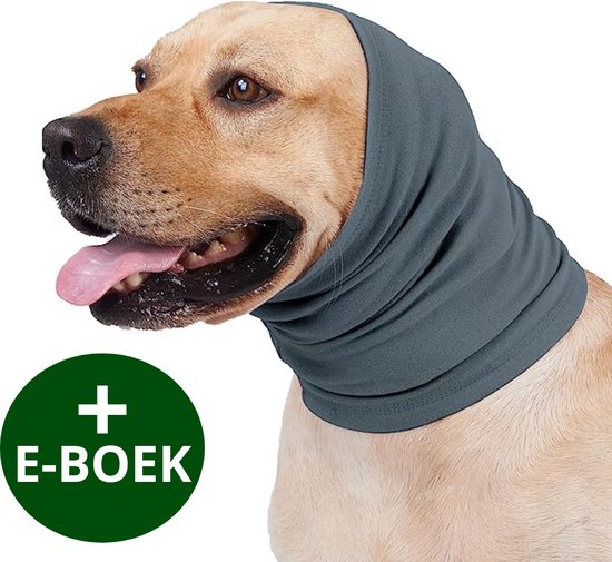 Woefie Cache-oreilles pour chien – Bandeau anti-bruit pour chien