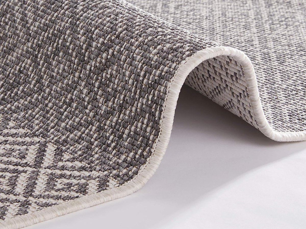 rugsx Loper Eton voor gang, keuken beige 50x250 cm