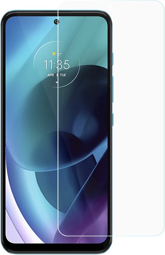 Screen Protector - Geschikt voor Motorola Moto G71 Screen Protector - 9H Tempered Glass - Transparant