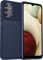 Coverup Rugged Shield TPU Back Cover - Geschikt voor Samsung Galaxy A13 4G / A13 5G / A04s Hoesje - Blauw