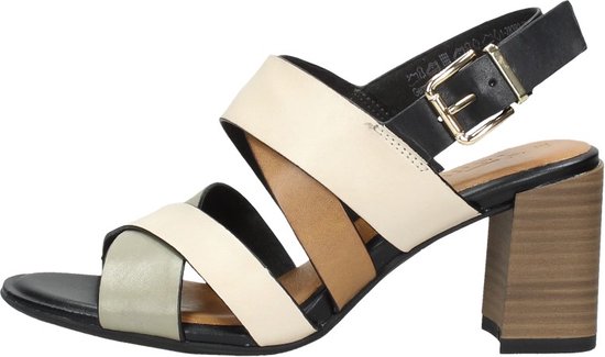 Tamaris Sandalen met hoge hak - camel/bruin