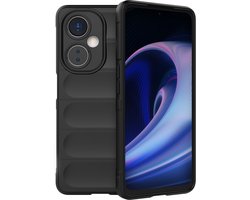 Coverup Hoesje - Geschikt voor OnePlus Nord CE 3 Lite 5G Hoesje - Coverup Hands-On Rugged Back Cover - Zwart