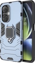 Coverup Ring Kickstand Back Cover - Geschikt voor OnePlus Nord CE 3 Lite 5G Hoesje - Blauw