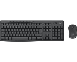 Logitech MK370 Combo for Business toetsenbord Inclusief muis RF-draadloos + Bluetooth QWERTY US International Grafiet