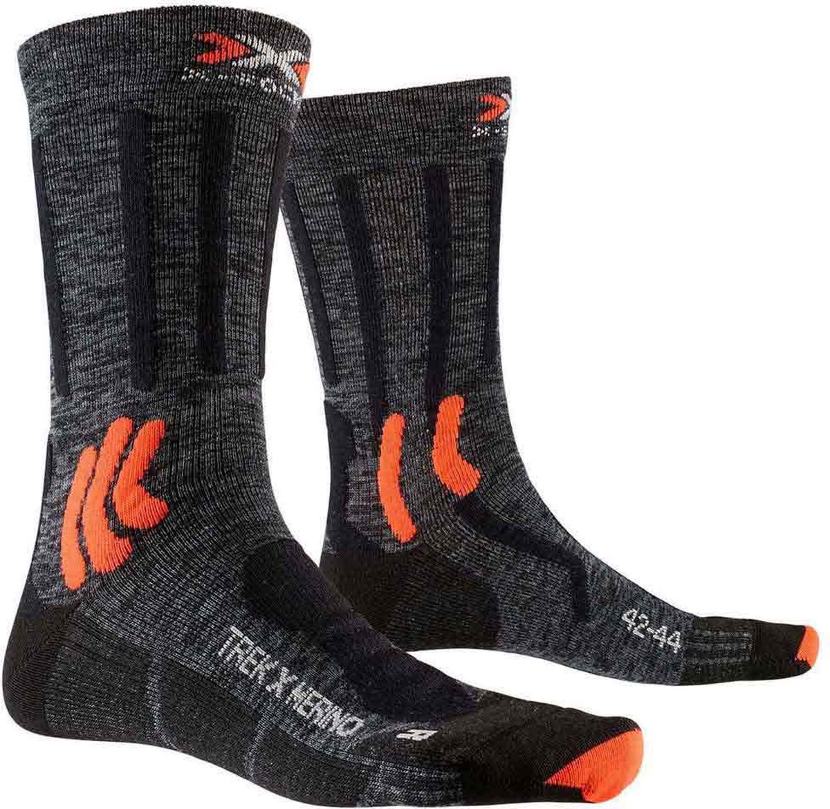 X-socks Trekking X Merino Sokken Grijs EU 35-38 Man
