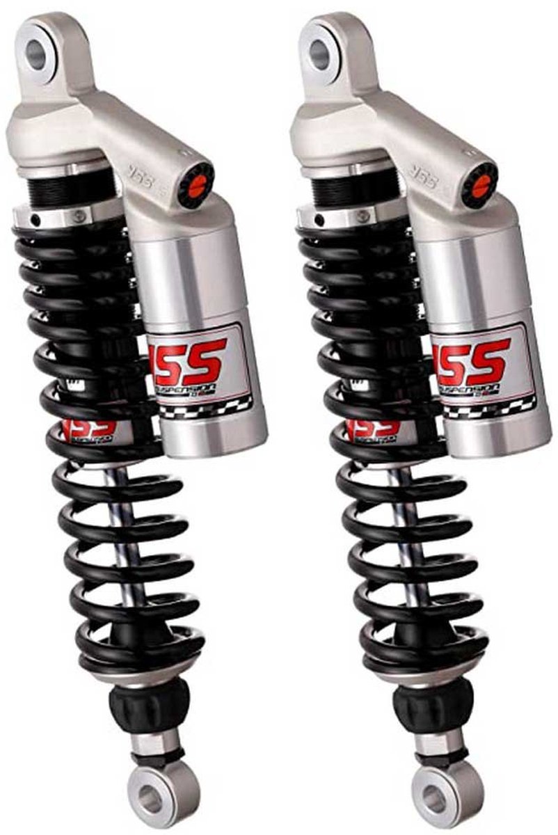 Yss Moto Gas Eco Line Schokset Zilver 350 mm