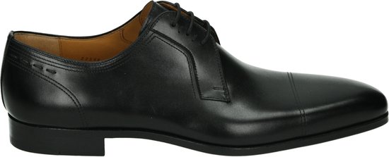 Magnanni 22546 - Heren veterschoenNette herenschoenen - Kleur: Zwart - Maat: 39